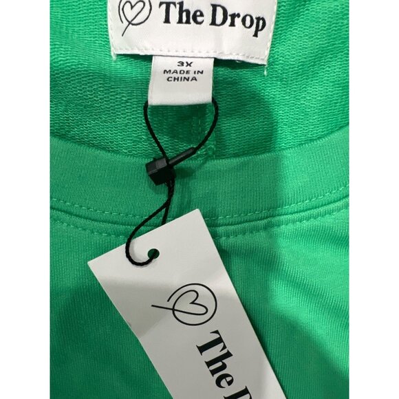 The Drop Women's Mariana Strong-Shoulder Mini Dress - Jade - 3x - Picture 2 of 6